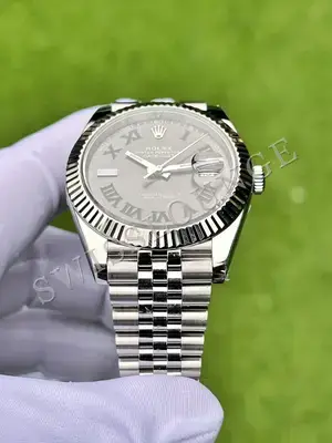 Rolex Datejust 41 mm "Taşlı Siyah Kadran Jubile" 126334 No. 02 — 4. görsel