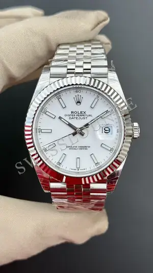 Rolex Datejust 41 mm "Taşlı Siyah Kadran Jubile" 126334 No. 03, 1. görsel