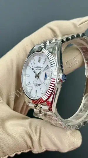 Rolex Datejust 41 mm "Taşlı Siyah Kadran Jubile" 126334 No. 03, 6. görsel