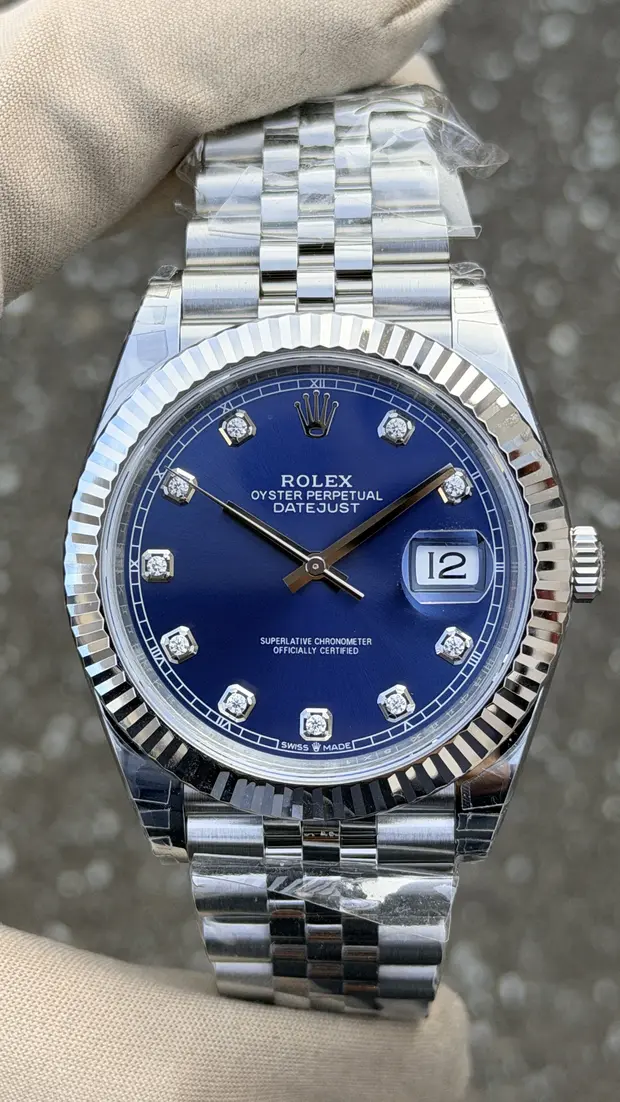 Rolex Datejust "Blue Diamond Jubilee" 41 No. 02