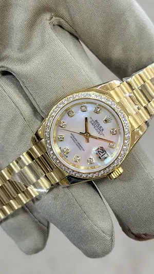 Rolex Datejust "Lady Altın Ve Taşlı" — 3. görsel
