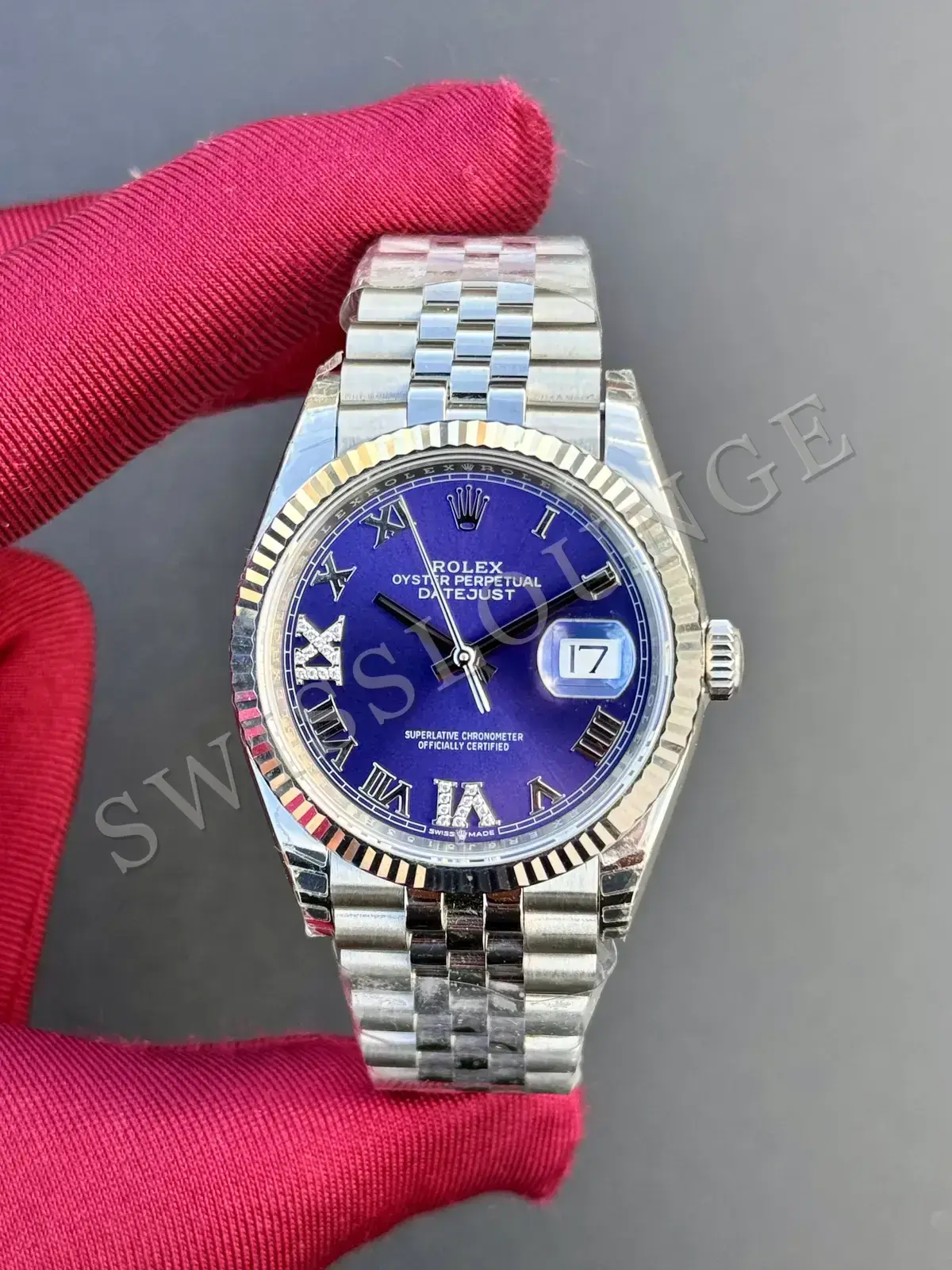 Rolex Datejust "Mavi Roman Rakaml"