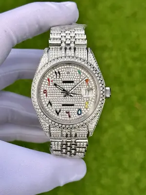 Rolex Datejust "Rainbow Diamond Bezel Arabic Numeral Dial" — 1. görsel