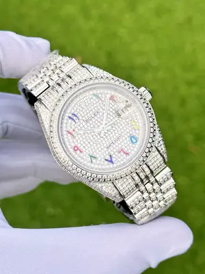 Rolex Datejust "Rainbow Diamond Bezel Arabic Numeral Dial" — 2. görsel