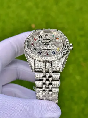 Rolex Datejust "Rainbow Diamond Bezel Arabic Numeral Dial" — 4. görsel