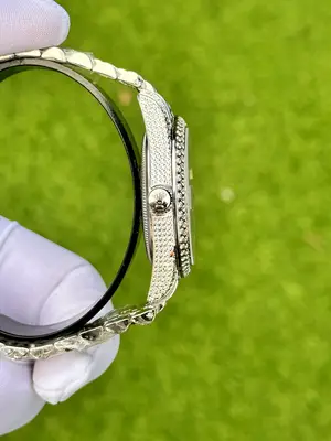 Rolex Datejust "Rainbow Diamond Bezel Arabic Numeral Dial" — 6. görsel