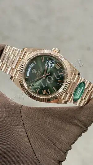 Rolex Day-Date 36 mm "Everose Arduvaz Diamond Kadran Tungsten" 128235 No. 06 — 2. görsel