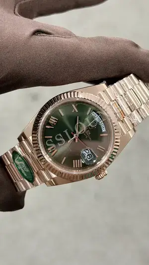 Rolex Day-Date 36 mm "Everose Arduvaz Diamond Kadran Tungsten" 128235 No. 06 — 3. görsel