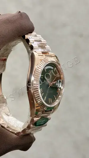 Rolex Day-Date 36 mm "Everose Arduvaz Diamond Kadran Tungsten" 128235 No. 06 — 5. görsel