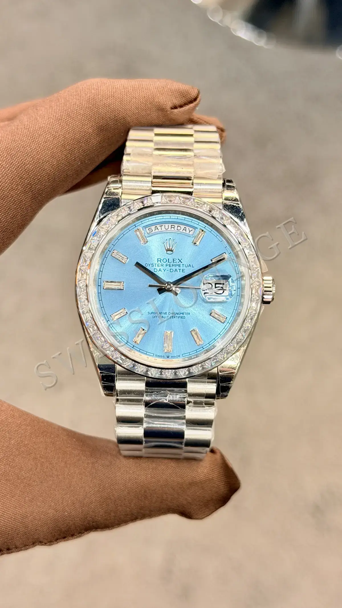 Rolex Day-Date 40 mm "Ice Blue"