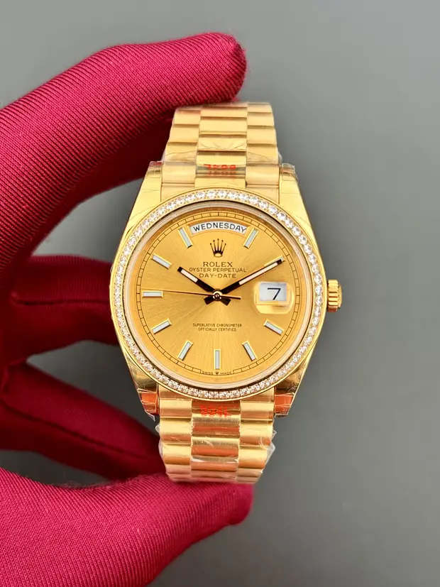Rolex Day-Date "Altın Ve Diamant"