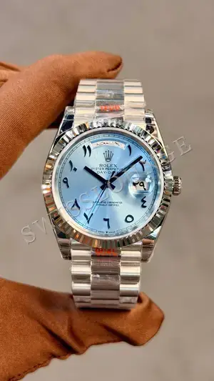 Rolex Day-Date "Buz Mavi Kadran President Kordon" — 10. görsel