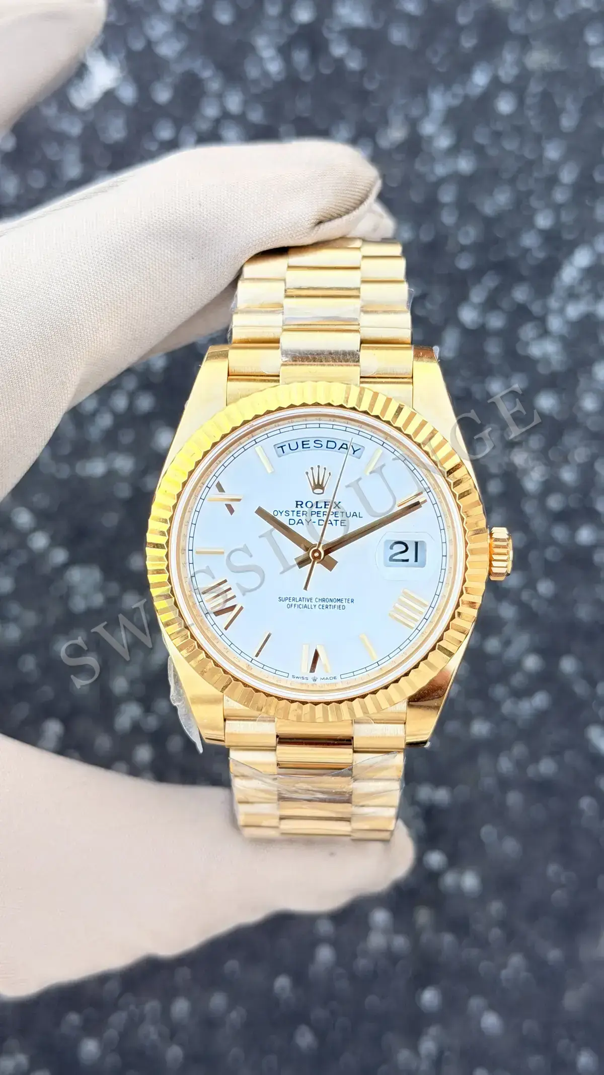 Rolex Day-Date "Gri Kadran"