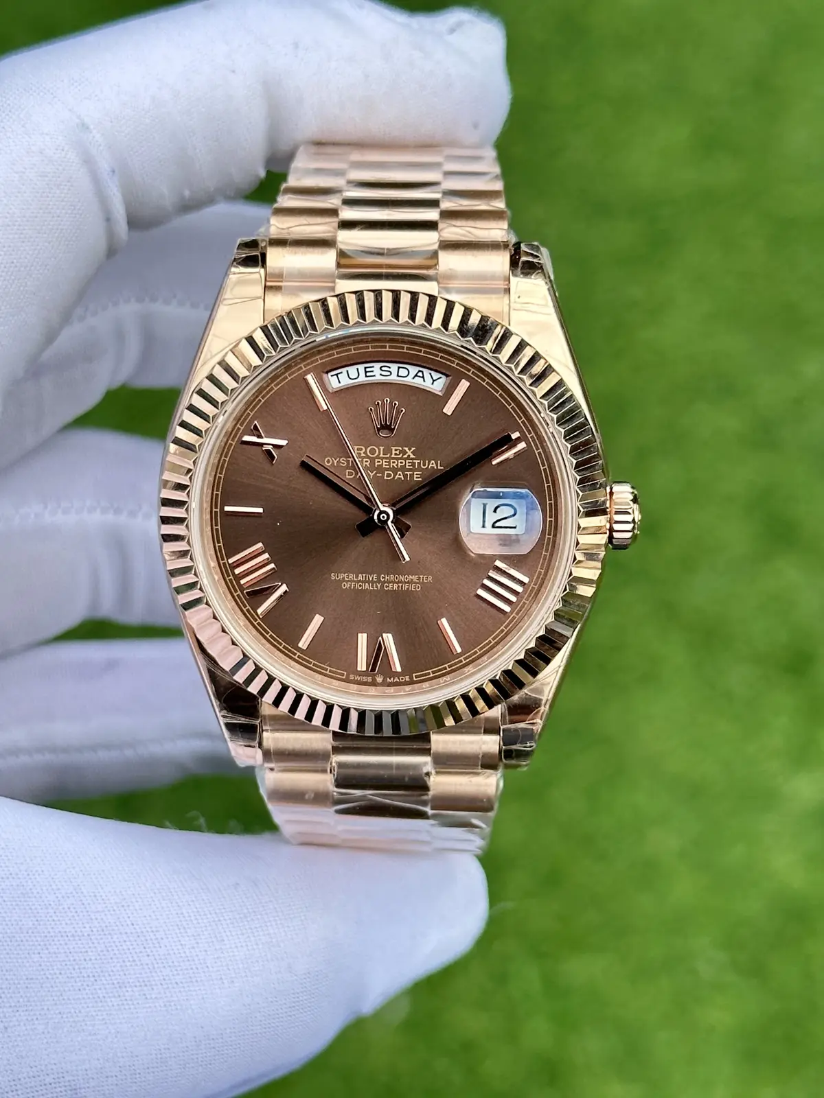 Rolex Day-Date "Kahverengi Kadran" 228235