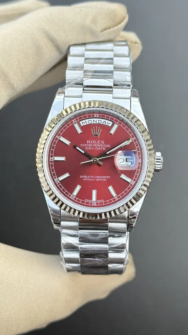 Rolex Day-Date "Oxblood Stella"