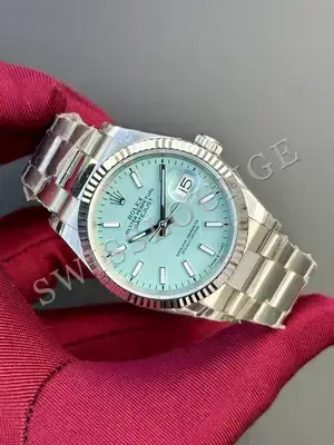 Rolex Day-Date "Platinum Ice Blue" — 2. görsel