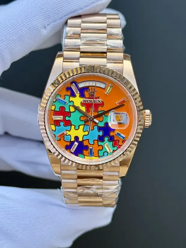 Rolex Day-Date "Puzzle Dial" 36 No. 02
