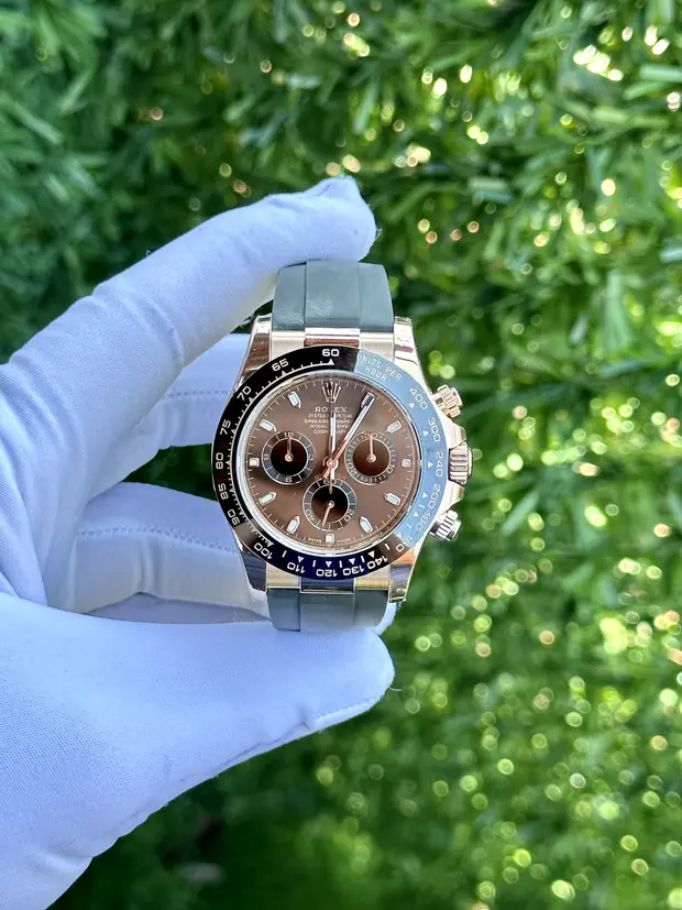 Rolex Daytona "Chocolate Dial Oysterflex" 126515LN