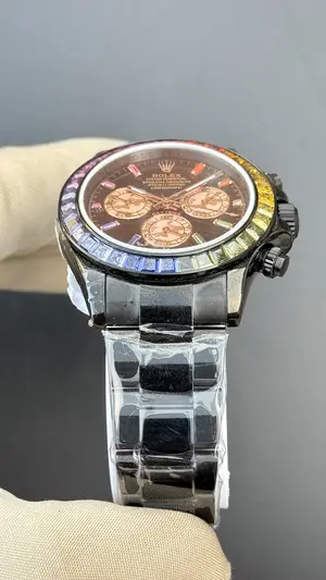 Rolex Daytona "Cosmograph Diw Rainbow Brown Carbon" — 4. görsel