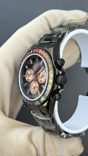 Rolex Daytona "Cosmograph Diw Rainbow Brown Carbon" — 6. görsel