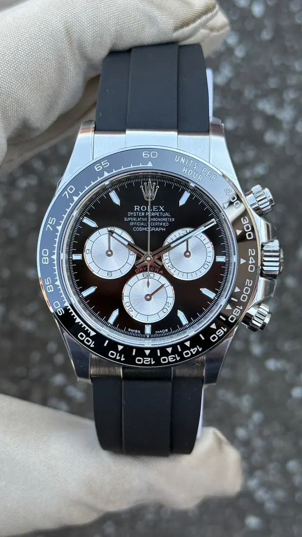 Rolex Daytona "Cosmograph Gri Kadran Kauçuk Kordon" 116519LN