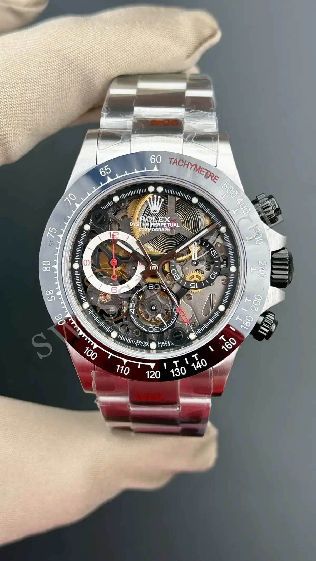 Rolex Daytona "Juan Pablo Montoya Sonic Karbon Bezel İskelet Kadran"