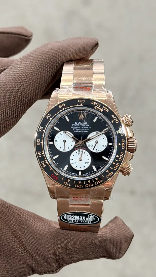 Rolex Daytona "Rakamli Kahve Kadran Çelik"