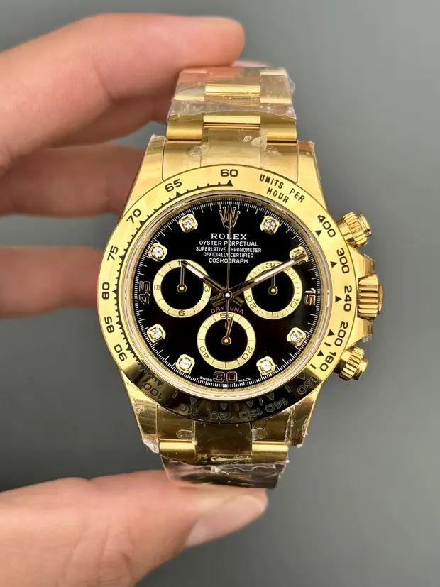 Rolex Daytona "Seramik Bezel Taşlı Siyah Oysterflex Qf" 126518LN No. 03