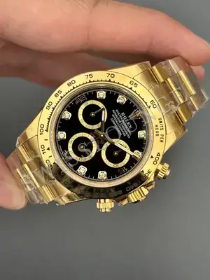 Rolex Daytona "Seramik Bezel Taşlı Siyah Oysterflex Qf" 126518LN No. 03 — 3. görsel