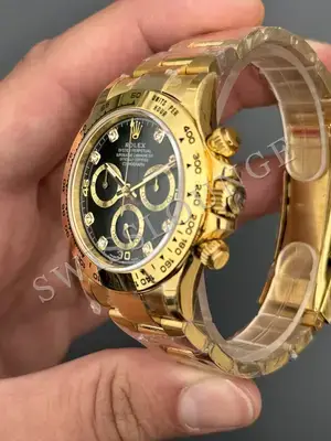 Rolex Daytona "Seramik Bezel Taşlı Siyah Oysterflex Qf" 126518LN No. 03 — 6. görsel