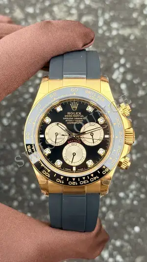 Rolex Daytona "Seramik Bezel Taşlı Siyah Oysterflex Qf" 126518LN No. 04, 1. görsel