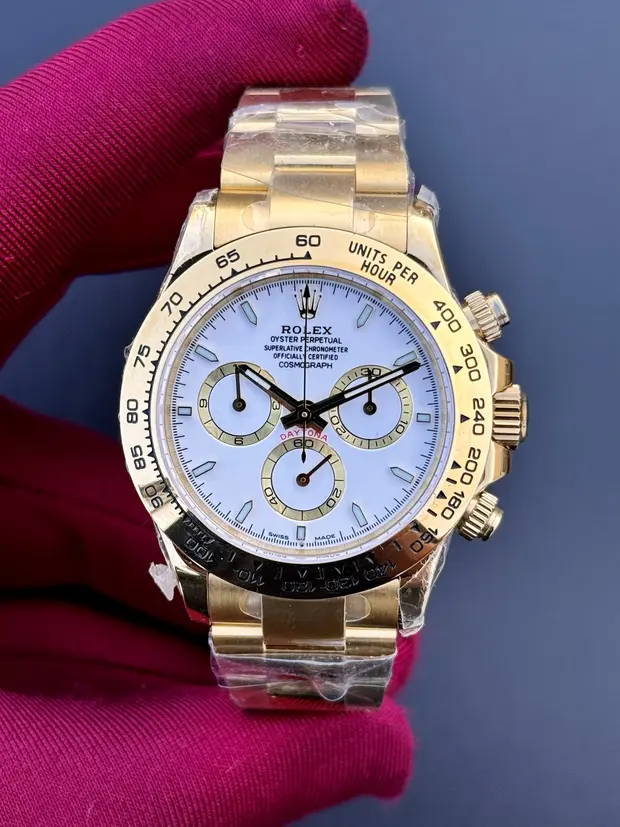 Rolex Daytona "Taşlı Beyaz Kadran Plus"