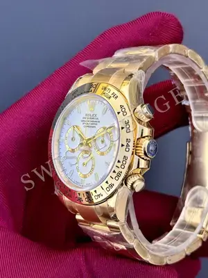 Rolex Daytona "Taşlı Beyaz Kadran Plus" — 6. görsel