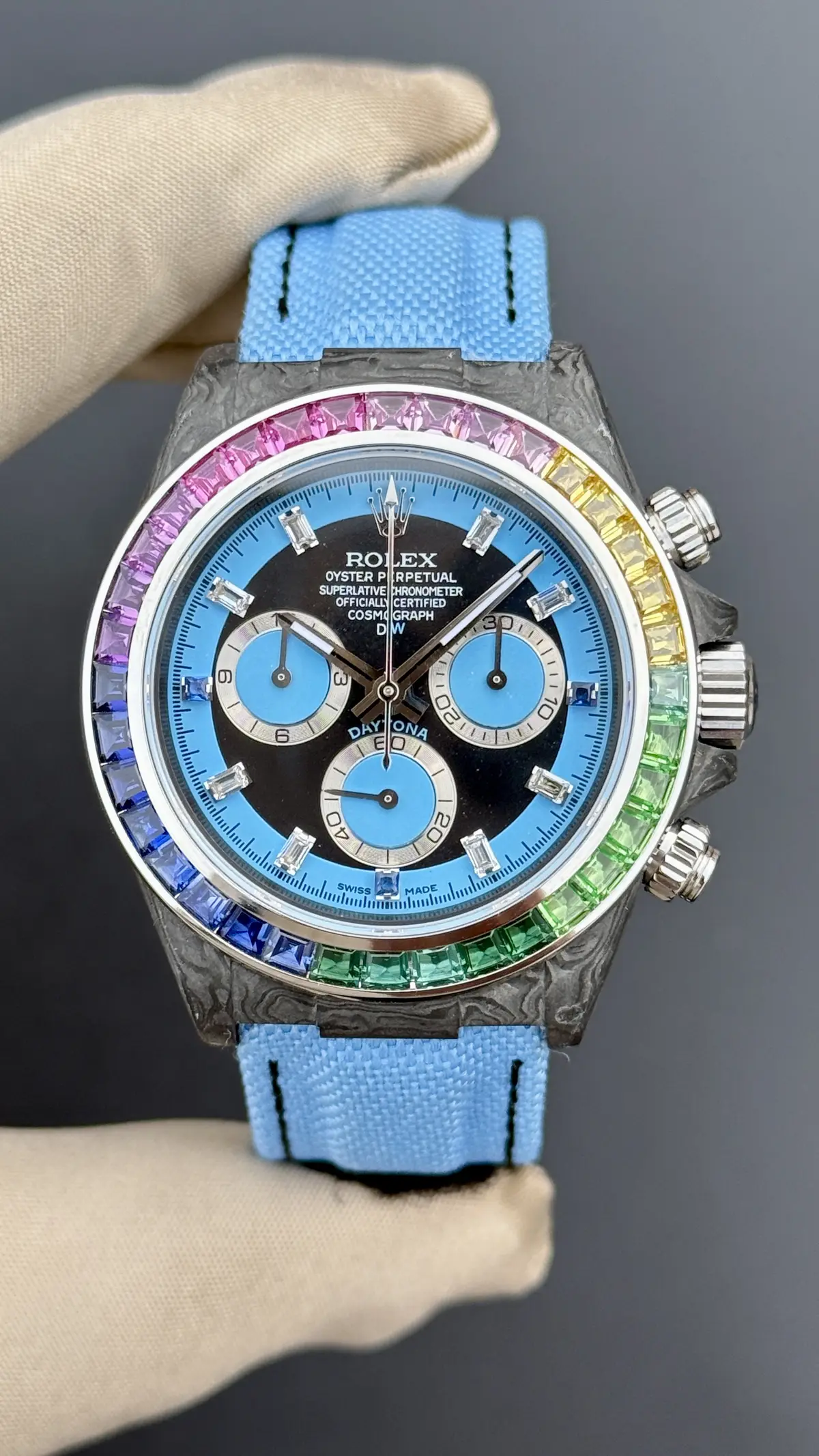 Rolex Daytona "Tiffany Blue Oysterflex" 126518LN No. 11