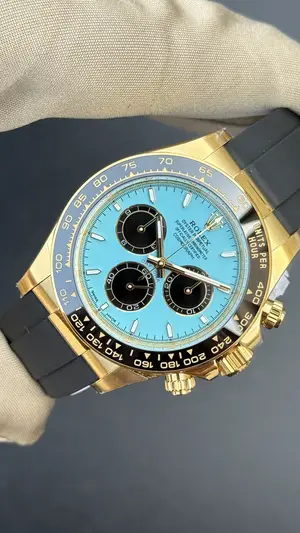 Rolex Daytona "Tiffany Blue Oysterflex" 126518LN No. 12 — 3. görsel