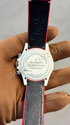 Rolex Daytona "Turkuaz Baget Bezel Kırmızı Kordon" — 7. görsel