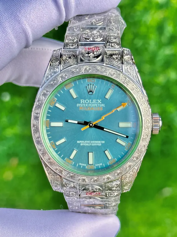Rolex Oyster Perpetual 41 mm "Yeni Tiffany Jubile" 124300 No. 02