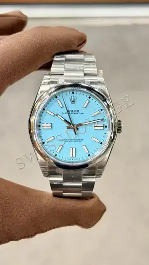 Rolex Oyster Perpetual 41 mm "Yeni Tiffany Jubile" 124300 VSF Factory No. 03 — 1. görsel