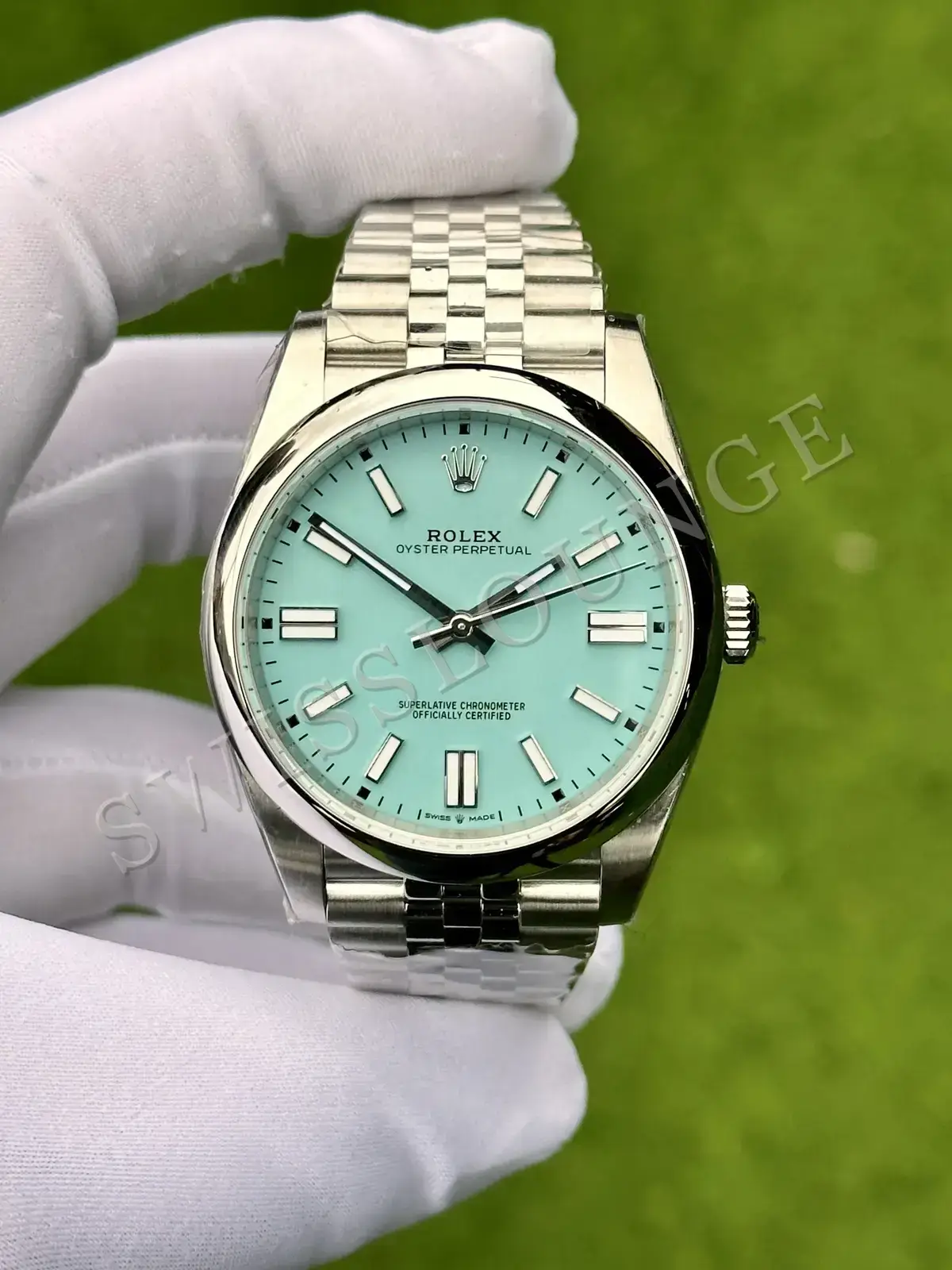 Rolex Oyster Perpetual 41 mm "Yeni Tiffany Jubile" 124300 VSF Factory