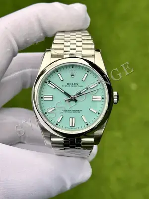 Rolex Oyster Perpetual 41 mm "Yeni Tiffany Jubile" 124300 VSF Factory — 1. görsel