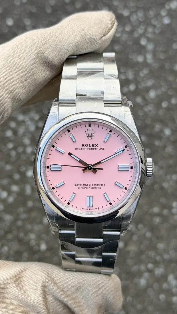 Rolex Oyster Perpetual "Candy Pink"