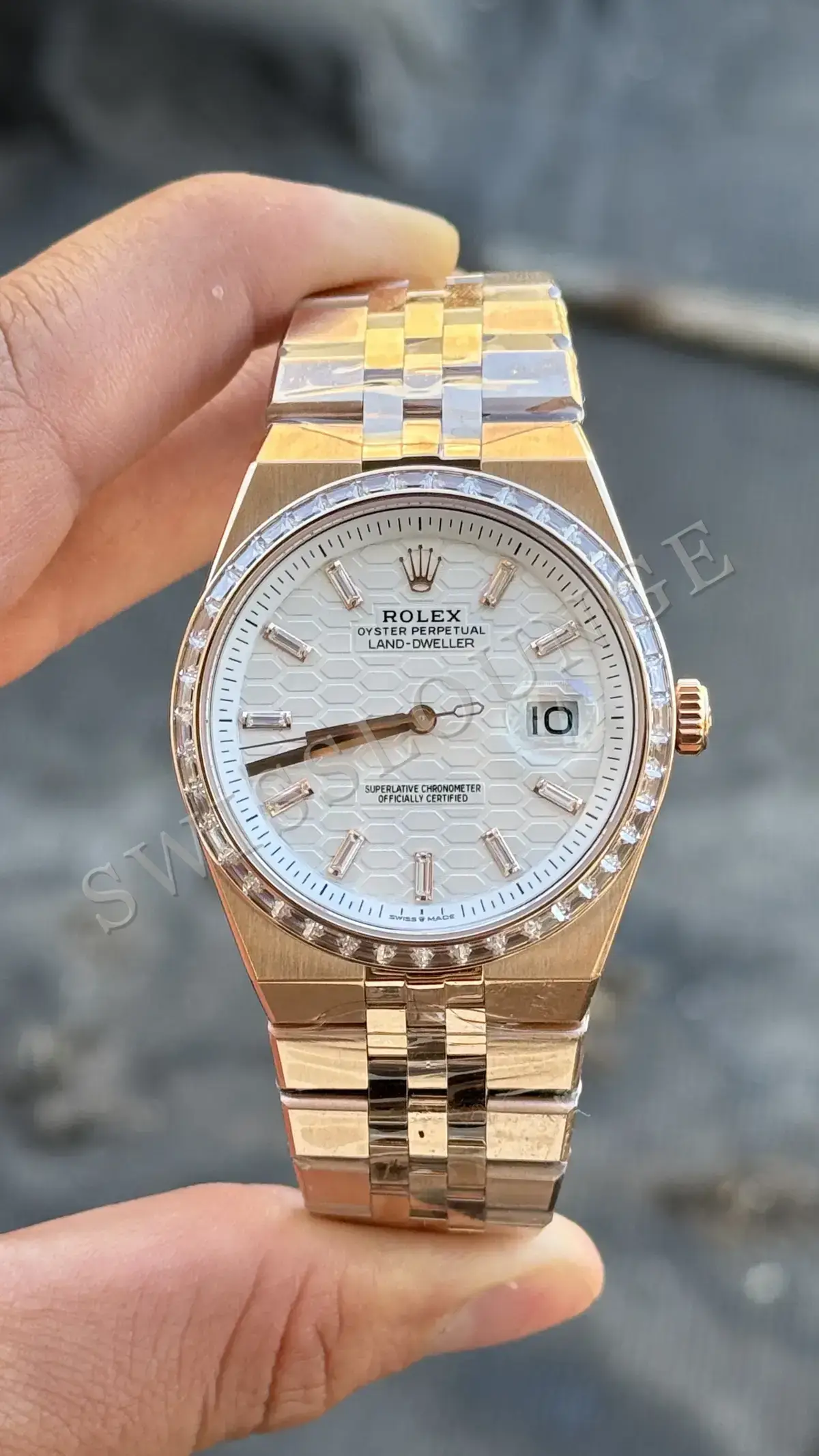 Rolex Oyster Perpetual "Yellow Kadran"