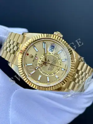 Rolex Sky-Dweller 42 mm "Gold Kadran Cift Renkli Jubile" No. 03 — 2. görsel