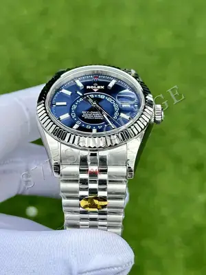 Rolex Sky-Dweller 42 mm "Mavi Kadran Çelik Jubile" — 4. görsel