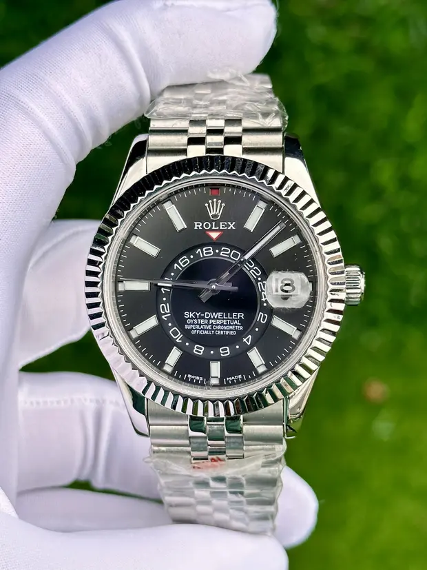 Rolex Sky-Dweller 42 mm "Siyah Kadran Çelik Jubile" No. 01