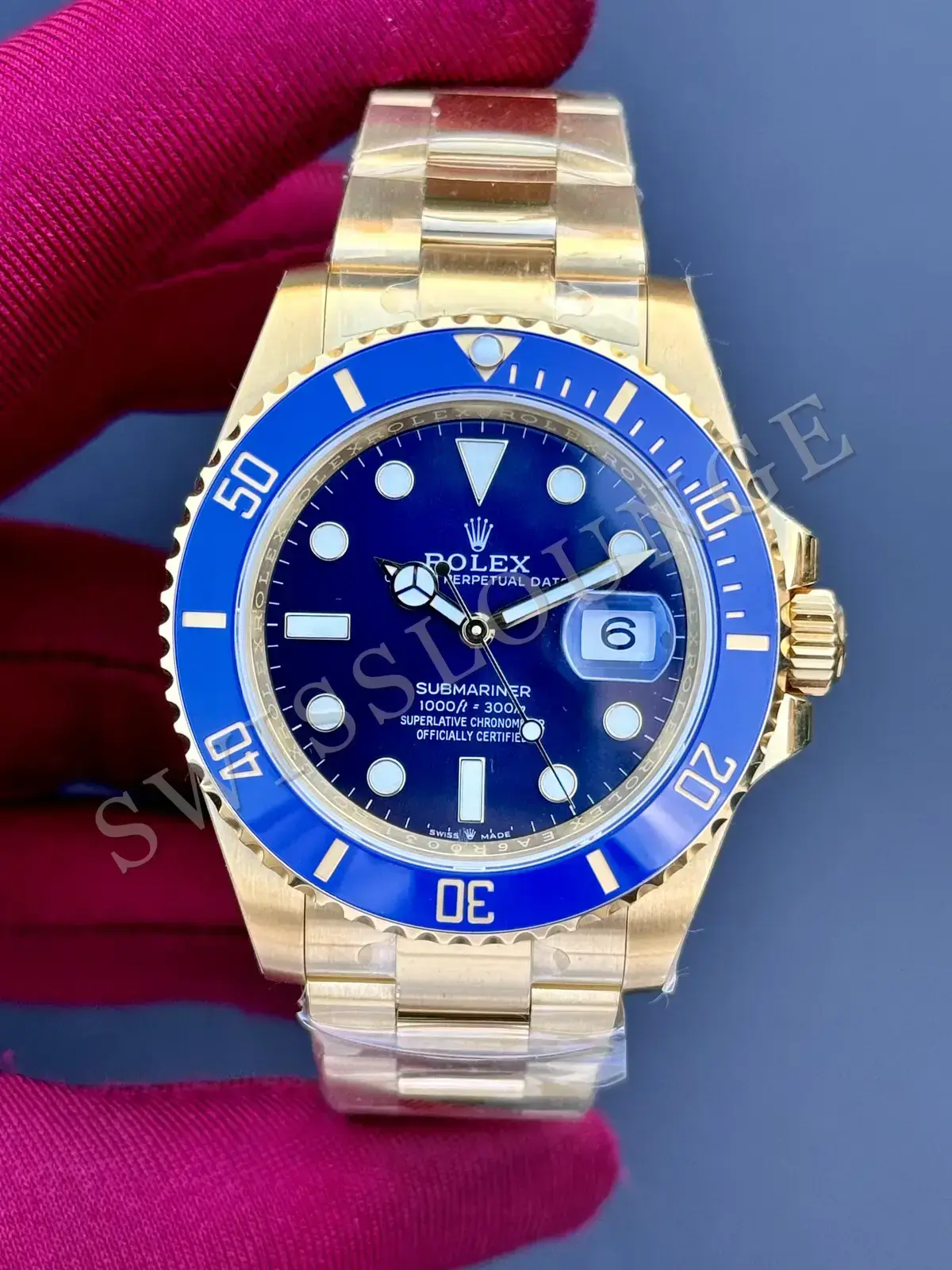 Rolex Submariner "Taşlı Mavi Kadran"