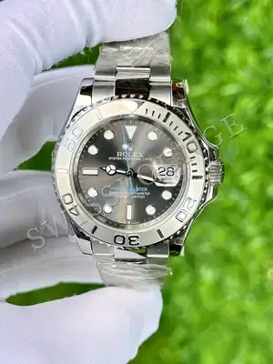Rolex Yacht-Master 40 mm "Çelik Platin Arduvaz Kadran" — 1. görsel