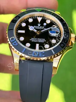 Rolex Yacht-Master 40 mm "Siyah Kadran Kauçuk Kordon" — 4. görsel