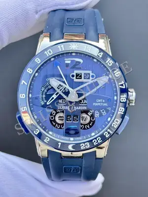 Ulysse Nardin Executive "Toro Çelik Kasa Mavi" 326 — 1. görsel