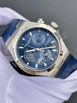 Vacheron Constantin Overseas "Dual Time Mavi Kadran Kauçuk Kordon" — 2. görsel